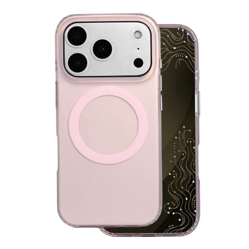 iPhone 17 Pro 6,3" / 18 Pro 6,3" ružové magnetické puzdro Tecto Shield Mistiq - 2