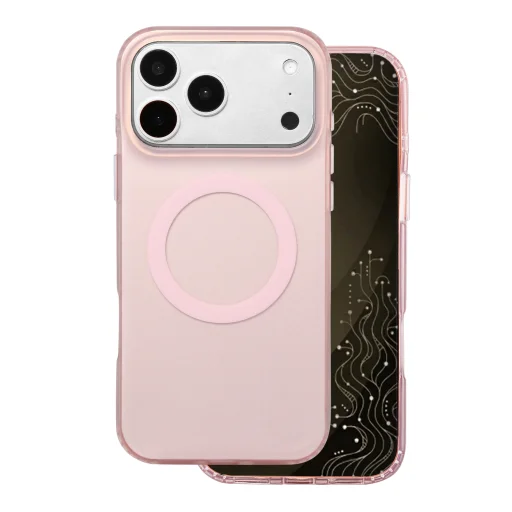 Apple iPhone 17 Pro Max / 18 Pro Max 6,9" ružové magnetické puzdro Tecto Shield Mistiq - 2