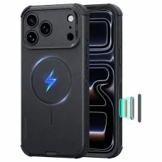 Čierne puzdro ESR Cyber HaloLock pre iPhone 18 Pro / iPhone 17 Pro