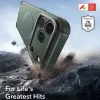 Apple iPhone 18 Pro / iPhone 17 Pro zöld ESR Cyber Armor Kickstand tok thumbnail