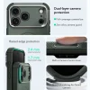 Apple iPhone 18 Pro / iPhone 17 Pro zöld ESR Cyber Armor Kickstand tok thumbnail