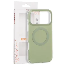 iPhone 17 Pro Max / 18 Pro Max 6,9" olivovozelené puzdro Tecto Shield Mistiq Mag