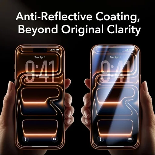 iPhone 18 Pro Max čierne ESR Privacy Armorite UltraFit ochranné sklo (3 ks) - 7