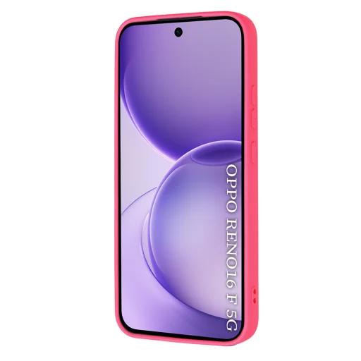  Oppo Reno16 F / Reno16 FS élénk rózsaszín Techsuit SoftFlex szilikontok - 2