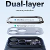 iPhone 18 Pro / iPhone 17 Pro Matt kék ESR Classic Hybrid HaloLock Stash Stand tok thumbnail