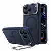 iPhone 18 Pro / iPhone 17 Pro Matne modré puzdro ESR Classic Hybrid HaloLock Stash Stand thumbnail