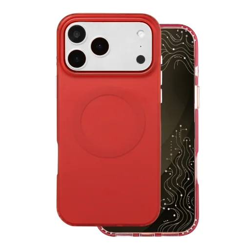 iPhone 17 Pro Max / 18 Pro Max 6,9" červené puzdro Tecto Shield Mistiq Mag - 2