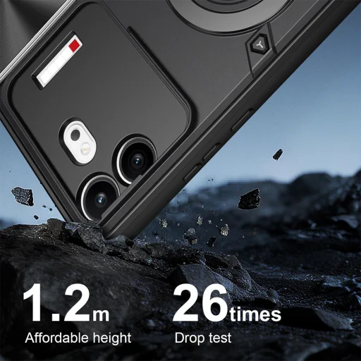 Nothing Phone (4b) čierne puzdro Techsuit CamGuard Pro - 4