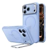 iPhone 18 Pro / iPhone 17 Pro matt világoskék ESR Classic Hybrid HaloLock Stash Stand tok thumbnail