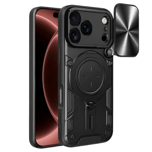 iPhone 18 Pro Max čierne puzdro Techsuit CamGuard Pro - 1