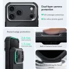 iPhone 18 Pro / iPhone 17 Pro čierne ESR Cyber Armor Kickstand nárazuvzdorné puzdro thumbnail