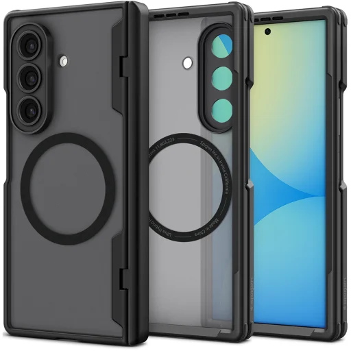 Samsung Galaxy Z Fold8 Ultra Spigen Ultra Hybrid Pro MagSafe puzdro, mrazivá čierna - 1
