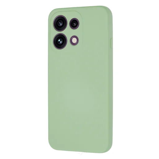 Oppo Reno16 F / Reno16 FS mätovozelené silikónové puzdro Techsuit SoftFlex - 3