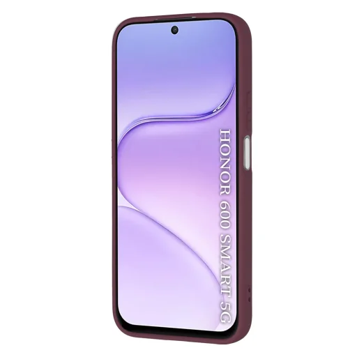 Silikónové puzdro Techsuit SoftFlex pre Honor 600 Smart, slivkovo červené - 2