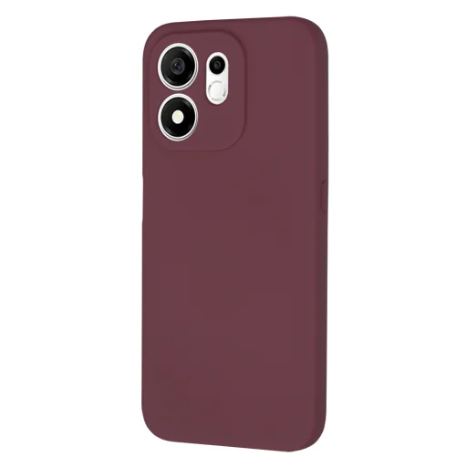 Silikónové puzdro Techsuit SoftFlex pre Honor 600 Smart, slivkovo červené - 3