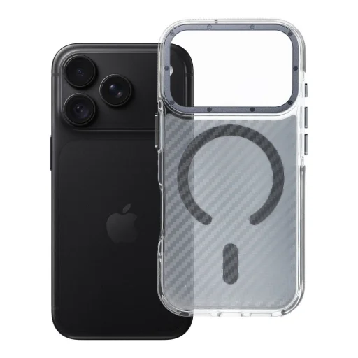  iPhone 17 Pro / 18 Pro szürke Fiber MagSafe tok - 8