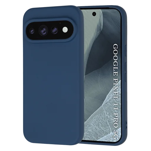  Google Pixel 11 Pro sötétkék Techsuit SoftFlex szilikontok - 1