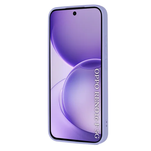 Svetlofialové puzdro Techsuit SoftFlex pre Oppo Reno16 F / Reno16 FS - 2