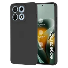 Motorola Edge 70 Max čierne silikónové puzdro Techsuit SoftFlex