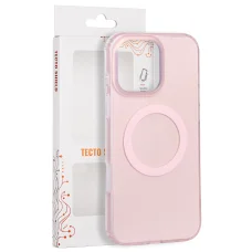 iPhone 16 Pro Max ružové puzdro Tecto Shield Mistiq Mag, 6,9 palca