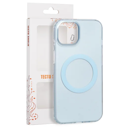 iPhone 13 / 14 6,1 palca modré magnetické puzdro Tecto Shield Mistiq Mag - 1