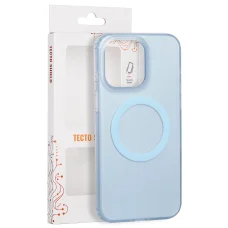 iPhone 15 Pro Max 6,7-palcové modré magnetické puzdro Tecto Shield Mistiq
