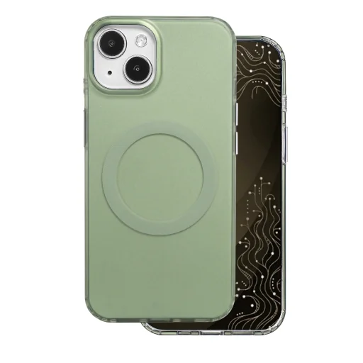 iPhone 13 / 14 6,1" olivovozelené magnetické puzdro Tecto Shield Mistiq - 2