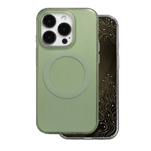 iPhone 14 Pro 6,1" olivovozelené puzdro Tecto Shield Mistiq Mag - 2