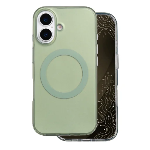 iPhone 16 6,1 palca olivovozelené puzdro Tecto Shield Mistiq Mag - 2