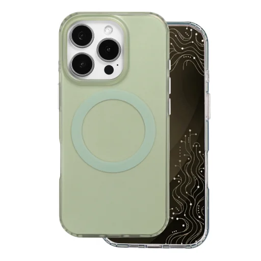 iPhone 16 Pro 6,3" olivovozelené puzdro Tecto Shield Mistiq Mag - 2