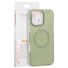 iPhone 16 Pro Max 6,9-palcové olivovozelené magnetické puzdro Tecto Shield Mistiq