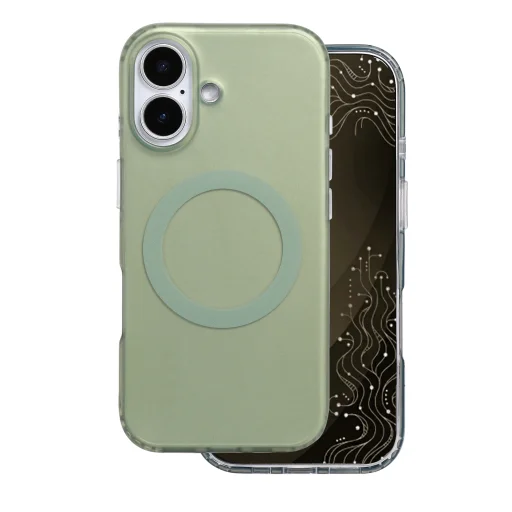 iPhone 17 6,3" olivovozelené puzdro Tecto Shield Mistiq Mag - 2