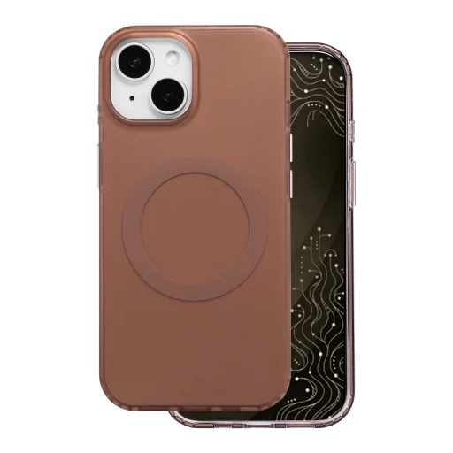 iPhone 15 6,1" hnedé puzdro Tecto Shield Mistiq Mag - 2