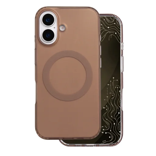 iPhone 16 6,1" hnedé puzdro Tecto Shield Mistiq Mag - 2