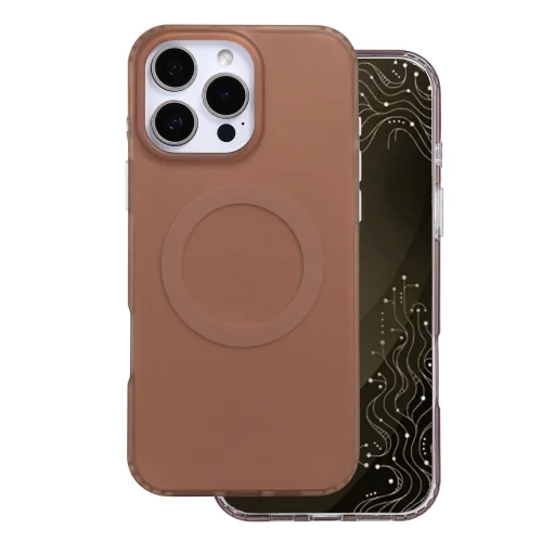 iPhone 16 Pro Max 6,9" hnedé magnetické puzdro Tecto Shield Mistiq - 2