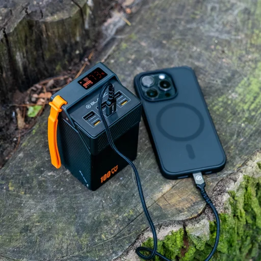Blavec BJ-50 Tytan 50000 mAh 100 W powerbanka čierna - 6