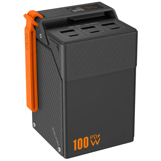 Blavec BJ-50 Tytan 50000 mAh 100 W powerbanka čierna - 2