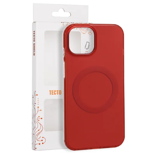 iPhone 13 / 14 6,1" červené puzdro Tecto Shield Mistiq Mag - 1