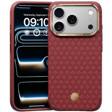  Apple iPhone 18 Pro/17 Pro Sawy piros Benks ArmorGrid Edge X9 Air Navigator Kevlar tok