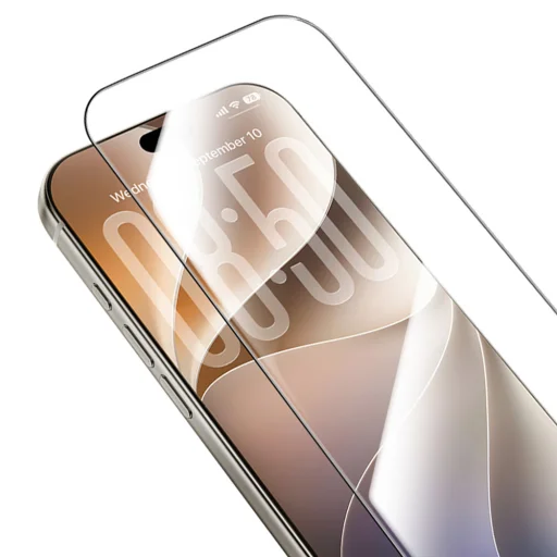 iPhone 18 Pro Max/17 Pro Max čierne Benks Ultra Shield HD tvrdené ochranné sklo (C.M.ML.AP.BK.L073) - 2