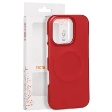 iPhone 16 Pro 6,3 palca červené magnetické puzdro Tecto Shield Mistiq