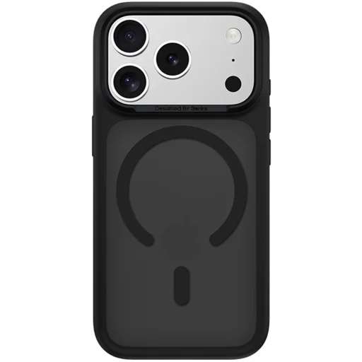 iPhone 18 Pro/17 Pro čierne puzdro Benks Magnetic Mist s kovovým rámom a tlačidlom na ovládanie fotoaparátu - 6