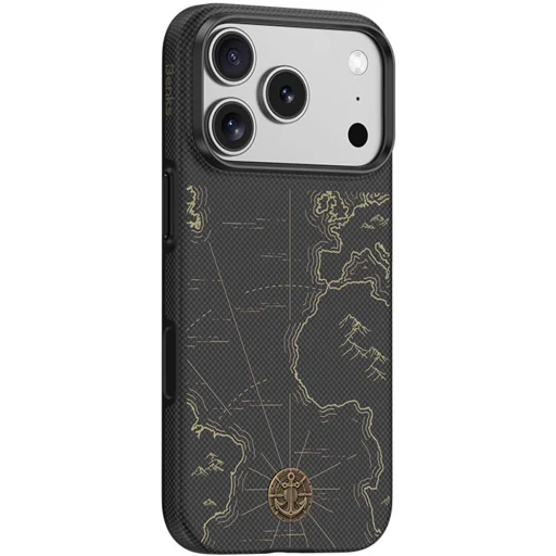  iPhone 18 Pro Max / iPhone 17 Pro Max fekete Benks ArmorEdge X1 Air Navigator fémkeretes tok - 5