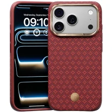  iPhone 18 Pro Max / 17 Pro Max Sawy piros Benks ArmorGrid Edge X9 Air Navigator Kevlar tok