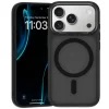  iPhone 18 Pro Max/17 Pro Max fekete Benks Magnetic Mist fémkeretes tok kameravezérlő gombbal thumbnail