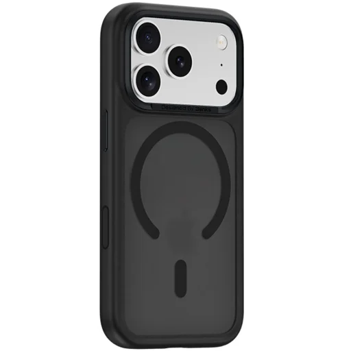  iPhone 18 Pro Max/17 Pro Max fekete Benks Magnetic Mist fémkeretes tok kameravezérlő gombbal - 4