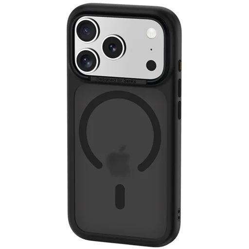  iPhone 18 Pro Max/17 Pro Max fekete Benks Magnetic Mist fémkeretes tok kameravezérlő gombbal - 5