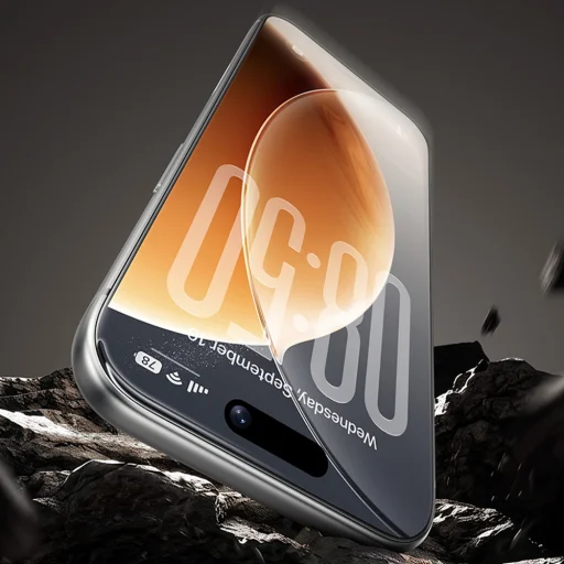 Apple iPhone 18 Pro/17 Pro Benks OmniWarrior nárazuvzdorné tvrdené sklo šetrné k očiam HD/OL (C.M.MD.AP.BK.0069) - 5