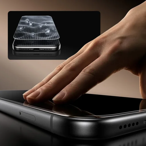 Apple iPhone 18 Pro/17 Pro Benks OmniWarrior nárazuvzdorné tvrdené sklo šetrné k očiam HD/OL (C.M.MD.AP.BK.0069) - 10