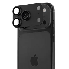 Benks OmniWarrior kovová integrovaná ochrana šošoviek fotoaparátu pre iPhone 18 Pro Max, čierna